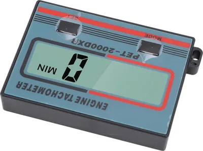 Immagine prodotto di Tachimetro digitale portatile a induzione per motosega, display LCD, tachimetro impermeabile IP65 per motore a 2 tempi e 4 tempi