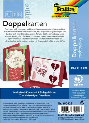 Produktbild von Folia 10.5x15cm 220g/m², 105 mm, 150 mm