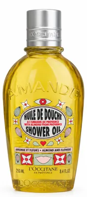 Produktbild von L'Occitane Mandorla & Fiori, Duschöl, 250 ml, Erwachsene, Unisex, Körper, Jeder Hauttyp, KI-generiertes Bild