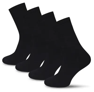 Imagen del producto de Calcetines deportivos Milena Multisport, modelo 1/2, de rizo, color negro