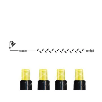 Produktbild von System 24 Starterset - LED Lichterkette 10m mit Trafo - koppelbar bis 700 LED - 98 warmweiße LED