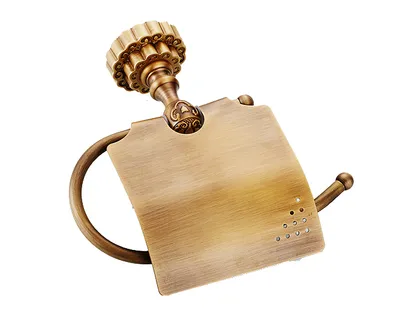 Immagine prodotto di CECEA porta carta igienica bagno in ottone oro RETRO