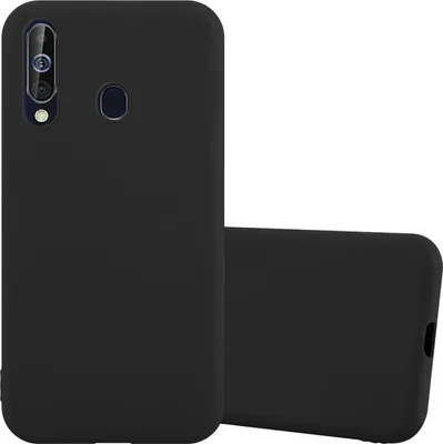 Produktbild von Cadorabo Hülle für Samsung Galaxy A60 / M40 Schutzhülle in Schwarz Handyhülle TPU Silikon Etui Case Cover