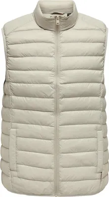 Produktbild von Only & Sons Gavin Light Daunenweste Beige L Herren Beige L