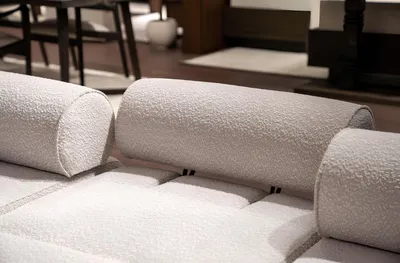 Immagine prodotto di Elegante set da salotto bianco, design moderno – 2 pezzi