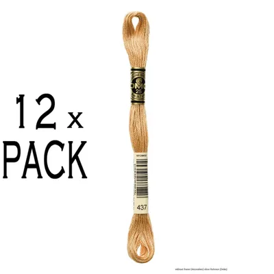 Obrázok produktu pre 12x vyšívacia niť DMC Mouline Special 117MC -437, 6-vrstvová, 8 m, VPE
