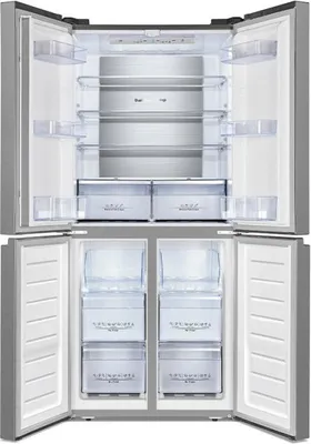 Produktbild von Hisense RQ563N4SI2 Kühl-Gefrierkombination Side-by-Side 454 L: 294 L Kühlteil + 160 L Gefrierteil - LED-Innenbeleuchtung - Total No Frost - Multi Air Flow - Super Cool