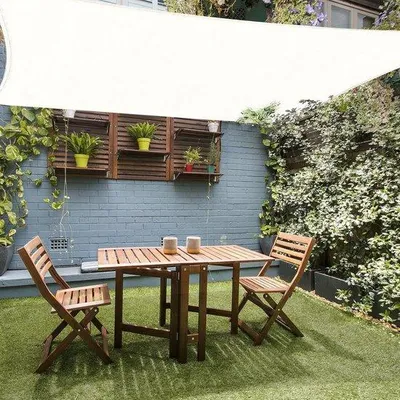 Obrázok produktu pre Tienidlo – obdĺžnikové 2 x 3 m, priedušná HDPE tkanina (185 g/m²), obdĺžniková tienidelná sieť 3 x 2 m s UV ochranou na terasu, do záhrady, na balkón, do exteriéru – biela