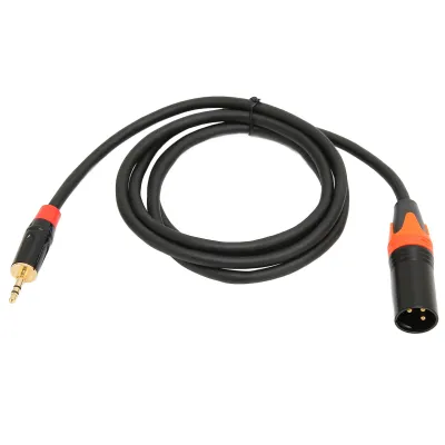 Produktbild von 3.5mm auf XLR Adapter Kabel 3.5mm auf XLR Stecker Kabel Aux auf XLR Stecker Kabel 3.5mm auf XLR Sound Kabel 3.5mm auf XLR Kabel 3.5mm Stecker auf XLR