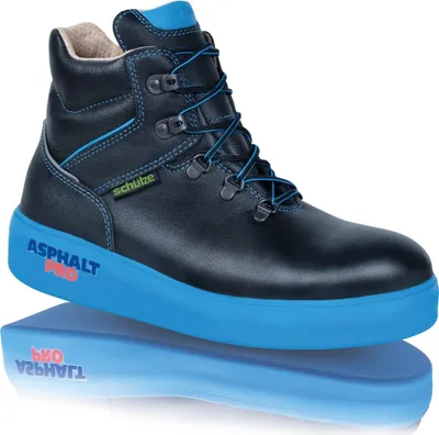 Produktbild von Schütze Sicherheitsstiefel Asphaltprofi S2 Gr. 43 schwarz/blau