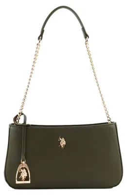 Image de U.S. POLO ASSN. sac à épaule Jones Hobo Bag Olive