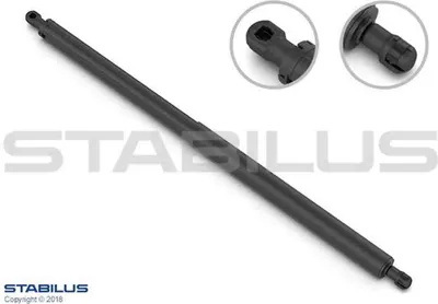 Produktbild von 2X Stabilus Heckklappendämpfer Gasfeder Heckklappe Kofferraum 433572