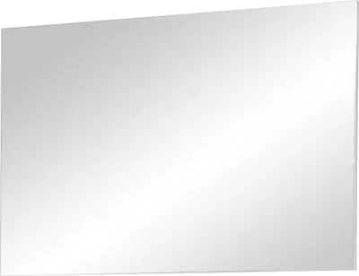 Produktbild von Garderobenspiegel "407" in weiss. Abmessungen (BxHxT) 87x60x3 cm