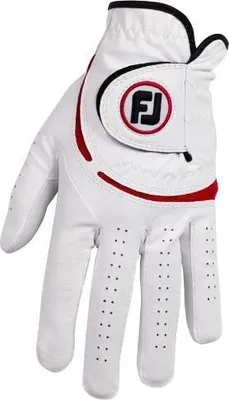 Obrázek produktu pro Footjoy Weathersof Golf White/Red Levá ruka L Pánské rukavice