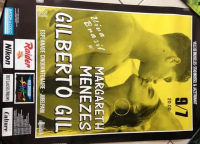 Zdjęcie produktu dla Gilberto Gil - Plakat - 64x90 cm