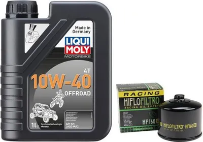 Image de Kit d'entretien pour Beta Alp 200 ZD3T9123 2018, LIQUI MOLY 10W-40 Off. 1L, filtre à huile