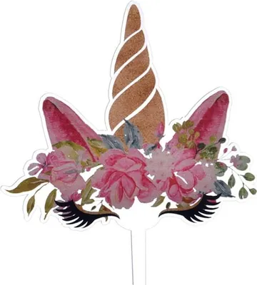 Image de Décor acrylique licorne