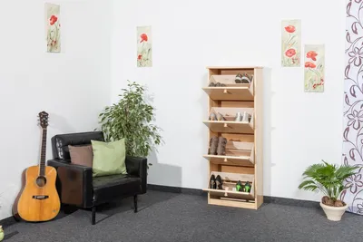 Produktbild von Schuhschrank Hoch Kiefer