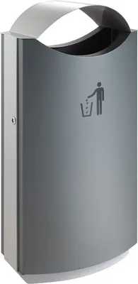 Außenabfalleimer mit Dach 68 Liter   VB 667864