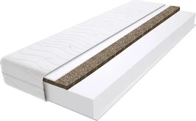 Produktbild von Schaumstoff Matratze 210x210 cm Doppelmatratze, H3 & H4 Komfortschaummatratze 16 cm Hoch Seegras mit Klimafaser, Hypoallergen, HR-Schaum, Wendematratze, Gesteppter & Abnehmbarer Bezug Trento Gras Max