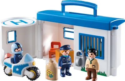 Produktbild von PLAYMOBIL 9382 Meine Mitnehm-Polizeistation