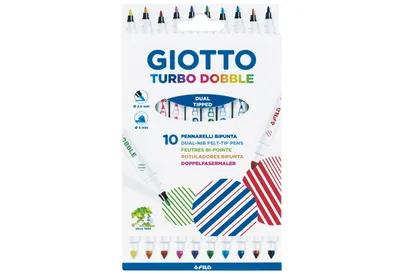 Produktbild von GIOTTO Filzstifte Turbo Dobble 10 Stück