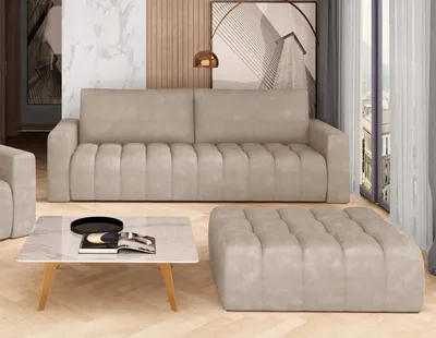 Obrázek produktu pro Designový taburet ILANIS - béžový