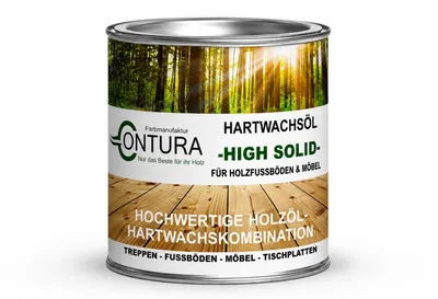 Produktbild von 750ml - Contura Premium Hartwachsöl High Solid Holzöl Fußböden Möbel Holzschutz