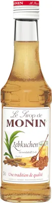 Produktbild von Monin Sirup mit dem Geschmack von weihnachtlichem Lebkuchen 250ml