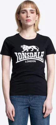 Produktbild von Frauen T-Shirt COMBE Black/White L Lonsdale