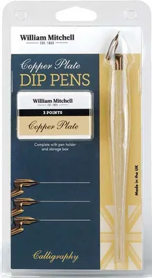 Image de William Mitchell William Mitchell Copperplate Dip Pen Set