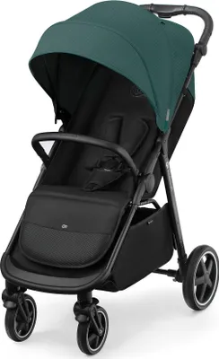 Produktbild von Buggy Kinderkraft Route Platinium Green - Kombi-Kinderwagen
