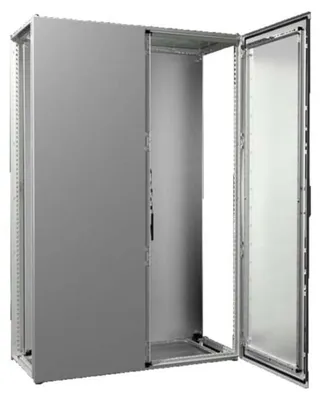 Produktbild von Rittal VX 8285.000, Freistehendes Gestell, Sperrschloss, Ablageschienen, Grau