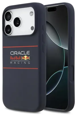 Obrázok produktu pre Red Bull silikónové púzdro s horizontálnym logom MagSafe pre iPhone 17 Pro Max Navy (RBHMP17X24SIHSRV)