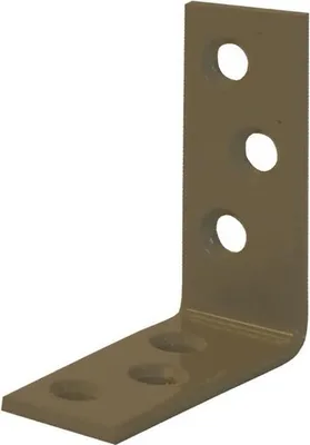 Produktbild von Winkelkonsole 40x40x15x2,0 Stufenlöcher,