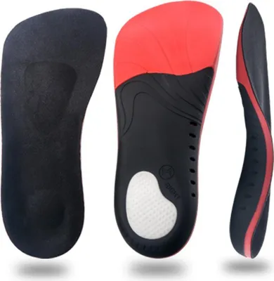 Image de INF Semelles orthopédiques pour soutien de la voûte plantaire - 1 Paire M