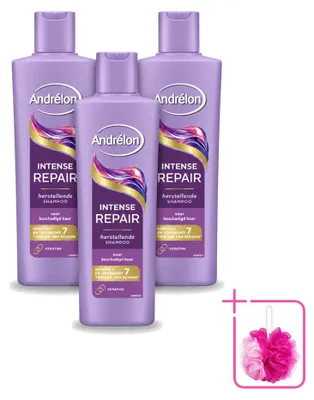 Obrázek produktu pro 3x Šampon Andrélon Intense Repair - 250 ml - Balení po 3 kusech