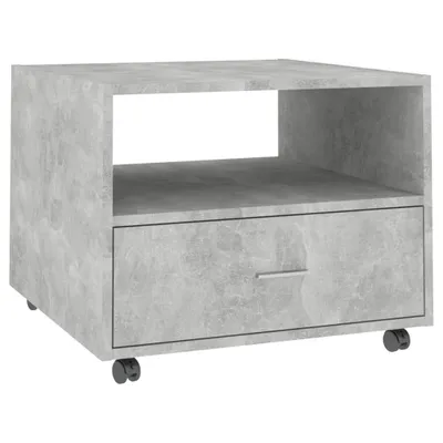 Immagine prodotto di vidaXL Tavolino da salotto grigio cemento 55x55x40 cm in materiale composito