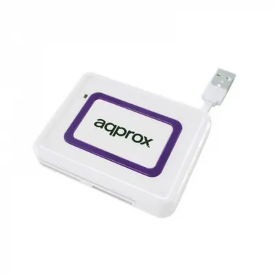 Immagine prodotto di AppCRDNIW, CF, MMC, MS Duo, MS PRO, MS PRO Duo, Memory stick (MS), MicroSD (TransFlash), SD, Viola, Bianco, Acrilonitrile butadiene stirene (ABS), USB 2.0, USB, 5 V