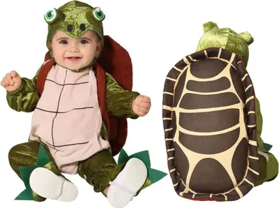 Produktbild von Atosa Babyschildkrötenkostüm Grün 6-12 Months Grün 6-12 Months