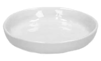 Image de Pomax Porcelino : Assiette carrée en porcelaine, blanche, diamètre 9,5 cm, hauteur 1,6 cm