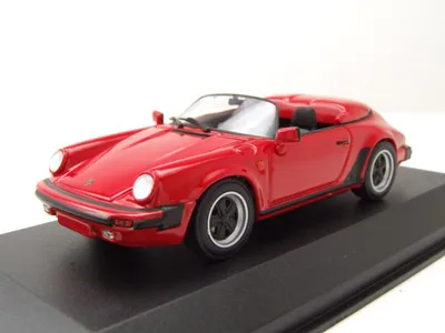 Produktbild von PORSCHE 911 Speedster offen 1988 rot, MXC940066130, Maßstab1/43, MAXICHAMPS