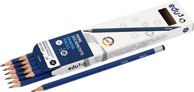Produktbild von Edu3 Edu Zeichenstift, 3b, 12 Stück, 1 Box