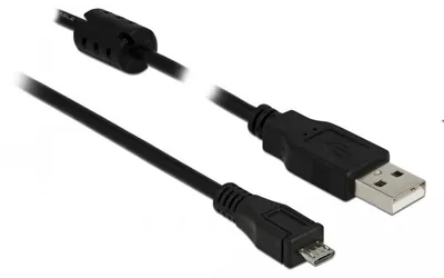 Produktbild von DeLOCK USB 2.0 Kabel - 1.0m, USB A, Micro-USB B, 1 m