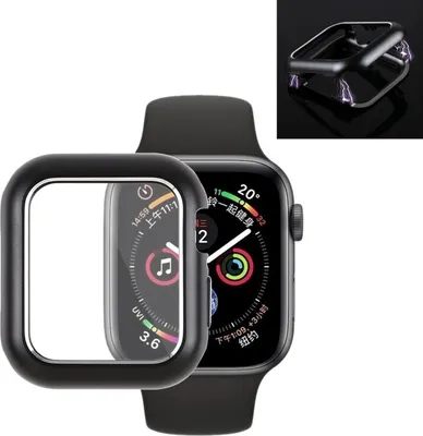 Produktbild von Metallhülle für Apple Watch 4 & 5 40mm Case Cover Magnetisch Bumper Tasche Schwarz