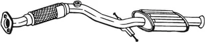 Produktbild von Bosal Vorschalldämpfer 165-295