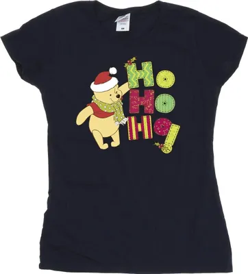 Obrázok produktu pre Disney - Dámske tričko "Ho Ho Ho" BI44901 (XL) (námornícka modrá)