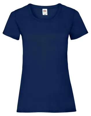 Produktbild von Fruit of the Loom - "Valueweight" T-Shirt für Damen FK3173 (M) (Marineblau)
