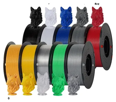 Obrázok produktu pre 3D tlačový filament, materiál PETG, priemer 1,75 mm, balenie 10 kg (zmes)