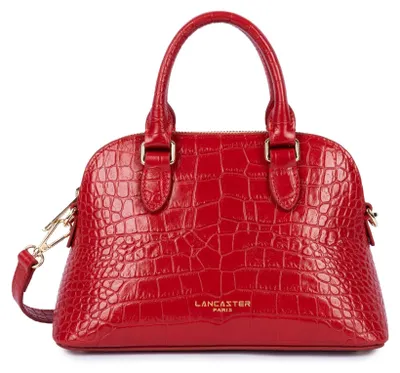Image de Lancaster Sac demi lune Zippée M Exo Rouge